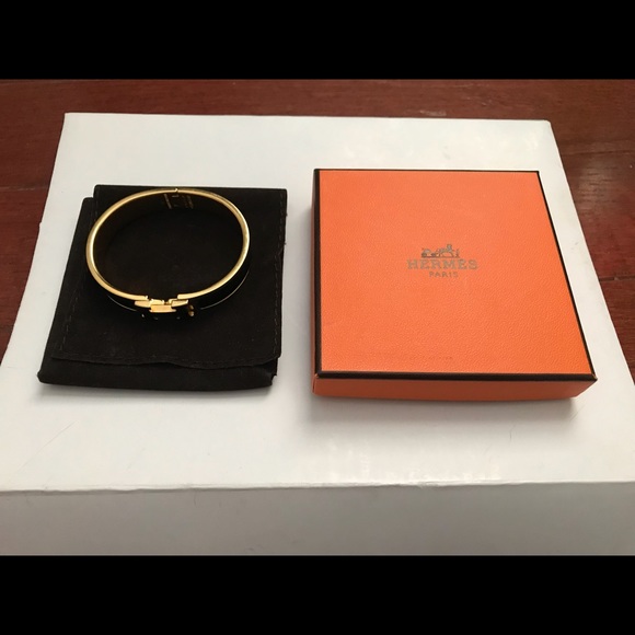 Authentic Hermes Click Clac Bracelet - Picture 2 of 4